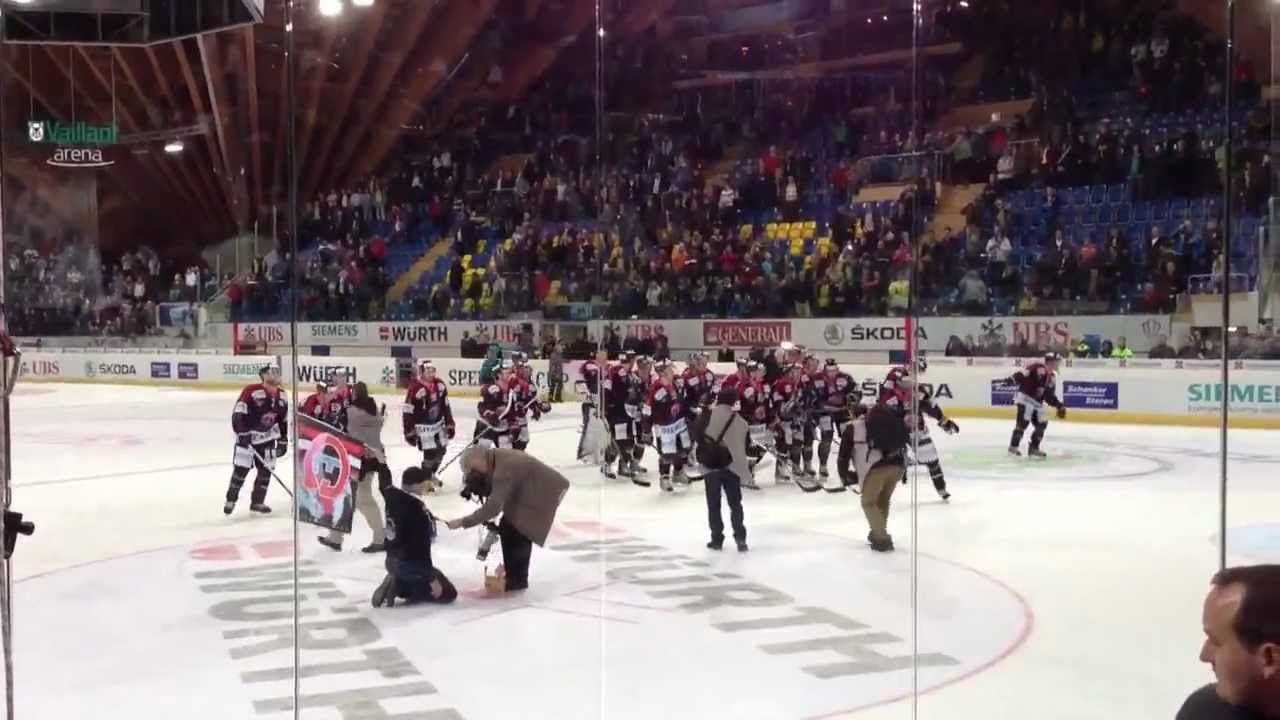 Spengler Cup 2012 HC Fribourg Gottéron Victory