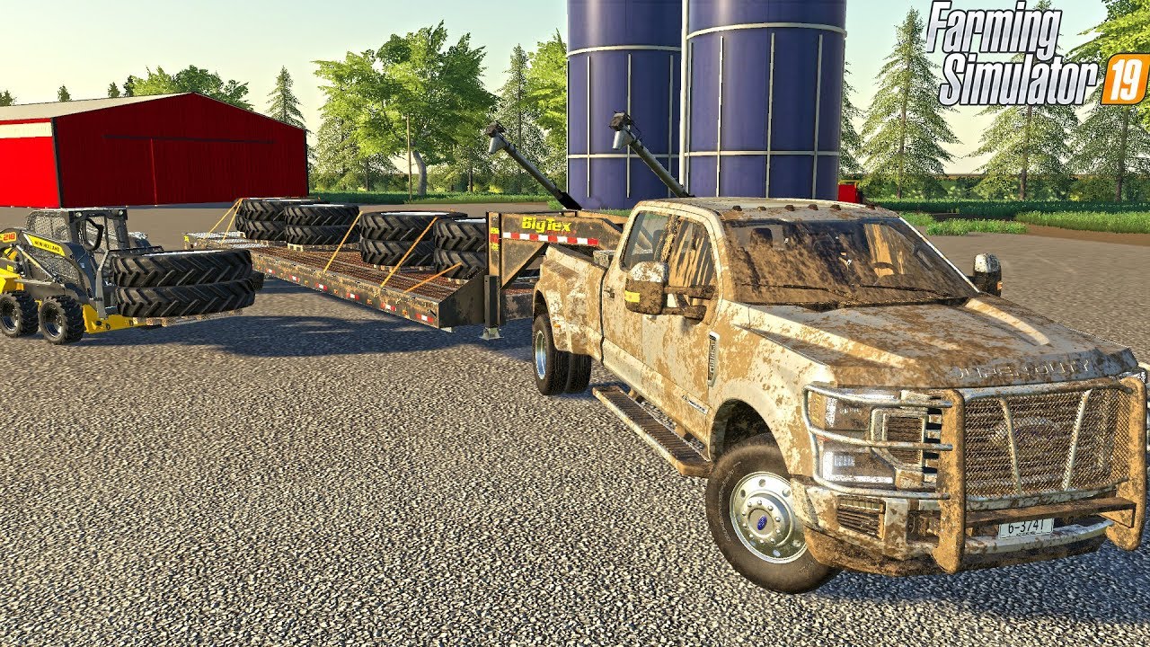 HOT SHOT TRUCKING IN MUDDY NEBRASKA | FIRST LOAD | FARMING SIMULATOR 2019