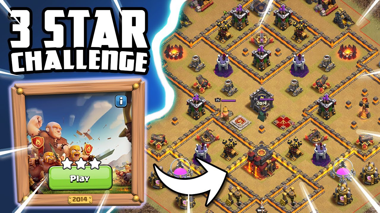 Easily 3 Star the 2014 Challenge (10 years of Clash)