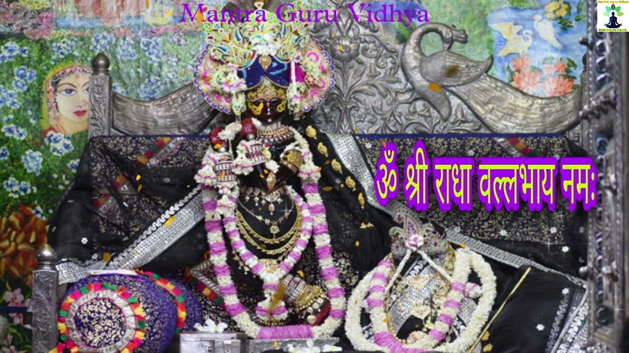 ॐ श्री राधा वल्लभाय नमः। Om Radha Vallabhaya Namah|Devi Shashikala Ji | Mantra Guru Vidhya||
