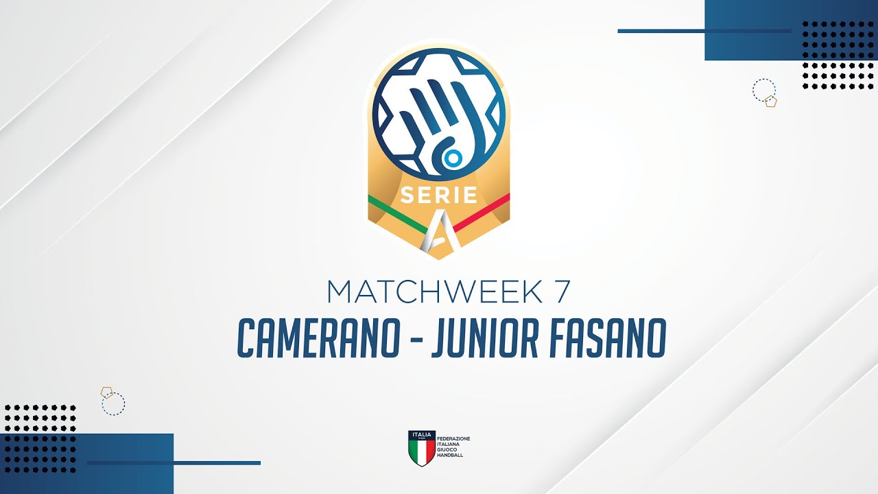 Serie A Gold [7^] | CAMERANO - JUNIOR FASANO