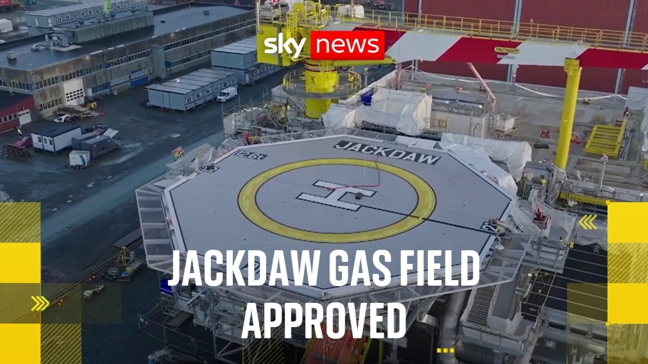 Правительство одобрило разработку газового месторождения Jackdaw в Северном море