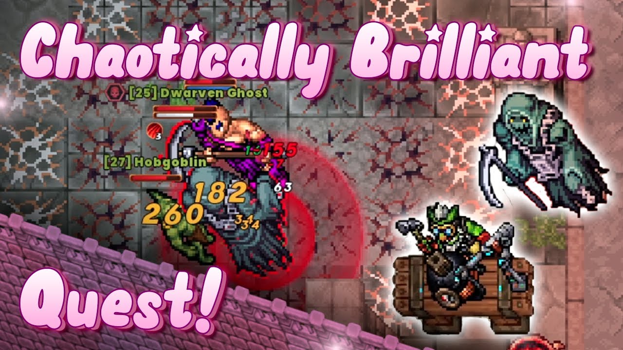 QUEST 27: Chaotically Brilliant / Caoticamente Brilhante (Boss: Dwarven Ghost 👻)