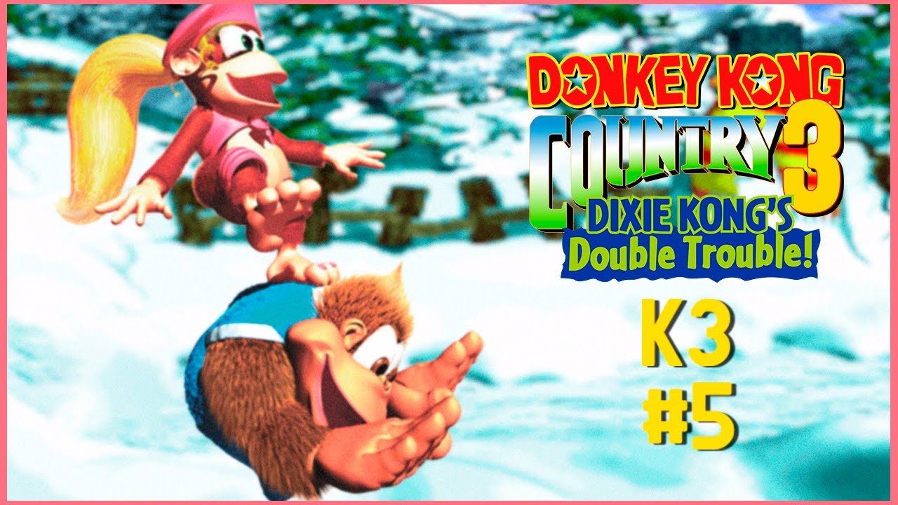 [Donkey Kong Country 3] World 5 - K3 - Gameplay #5 (105%)