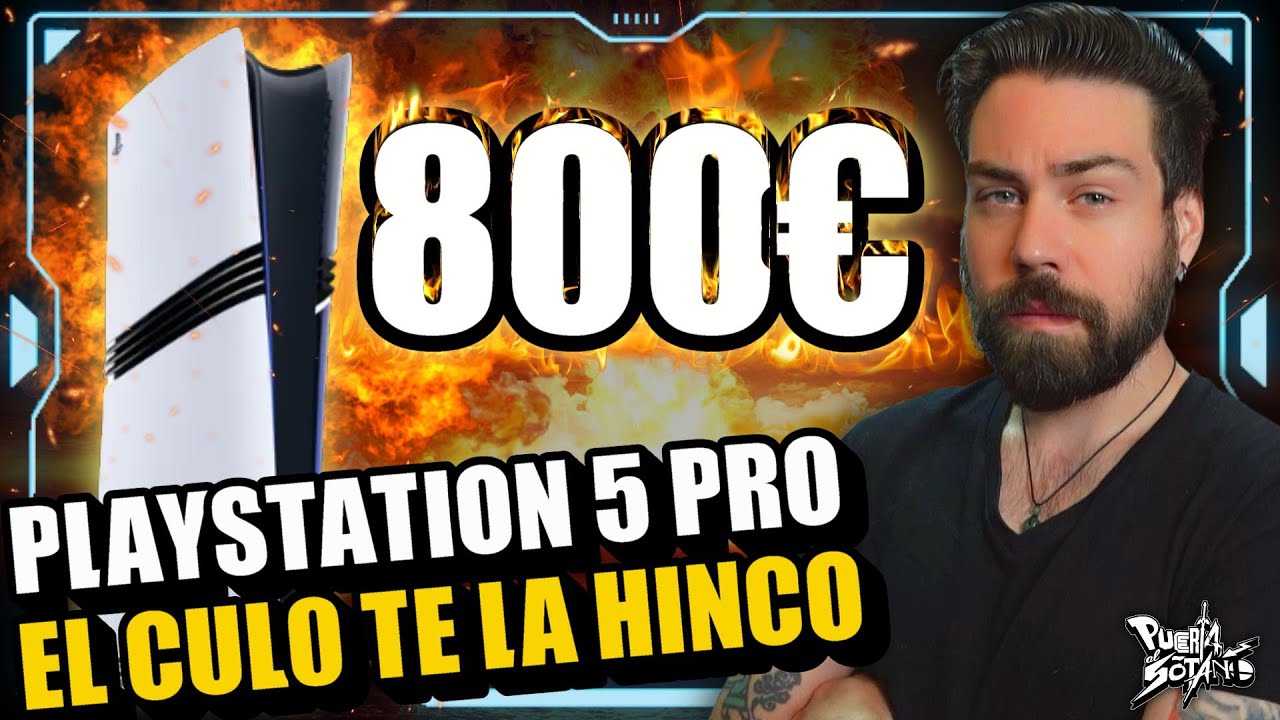 🔥 Playstation 5 PRO el CUL0 TE LA HINC0! 800€!? Esto es una FALTA DE RESPETO AL CONSUMIDOR! VAYA 💩