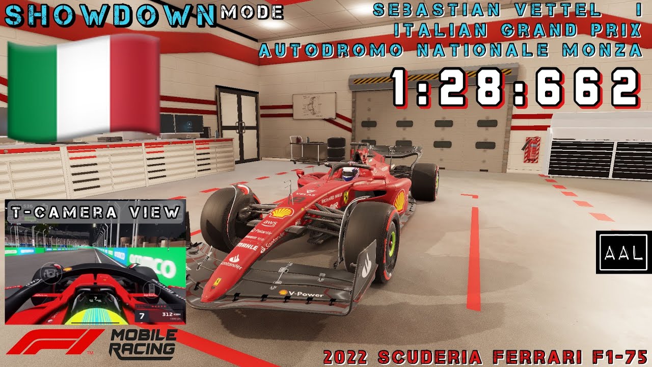 Showdown - Sebastian Vettel   I - Italian Grand Prix - 1:28:662