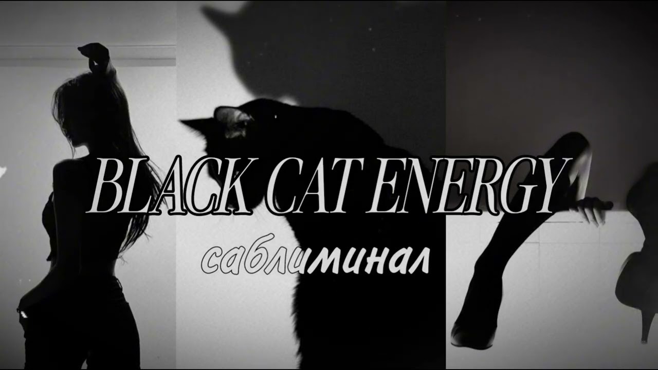 𝐁𝐋𝐀𝐂𝐊 𝐂𝐀𝐓 𝐄𝐍𝐄𝐑𝐆𝐘 🐈‍⬛ энергия черной кошки саблиминал 