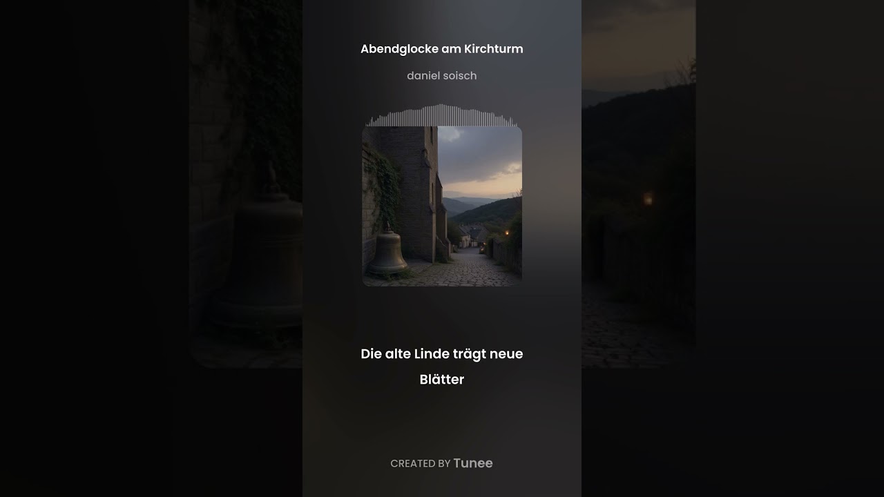 Abendglocke am Kirchturm 