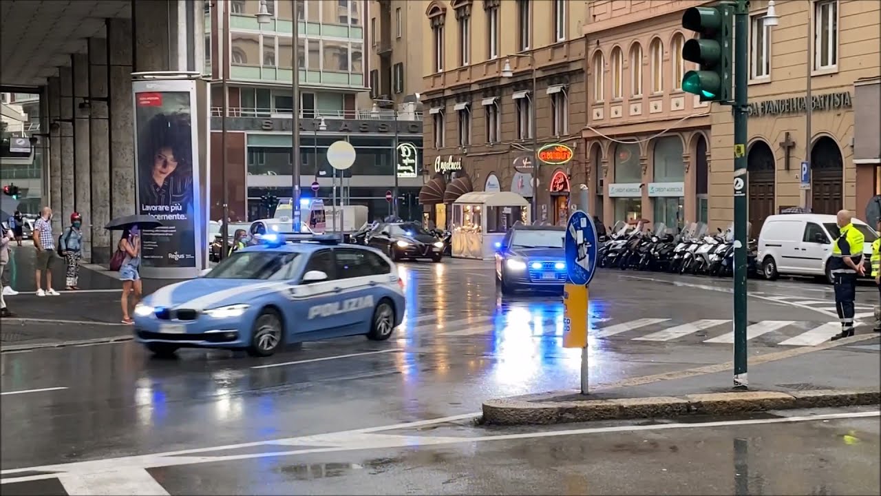 [SCORTA PRESIDENZIALE] Presidente della Repubblica in Visita a Genova - Agosto 2020