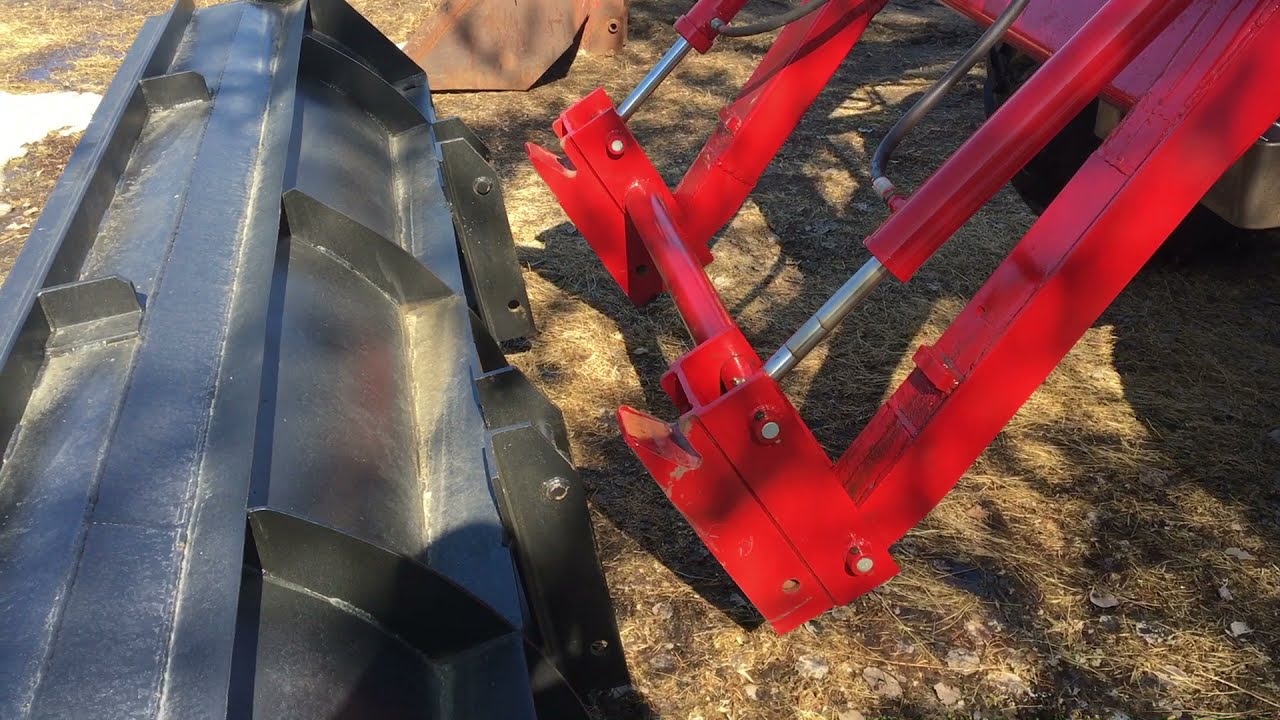 MASSEY FERGUSON 274 Bucket Quick Attach