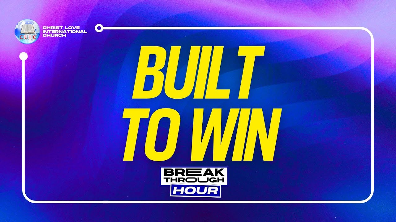 Built to Win (Part 1) // 3 Days of Revival // CLIC Breakthrough House