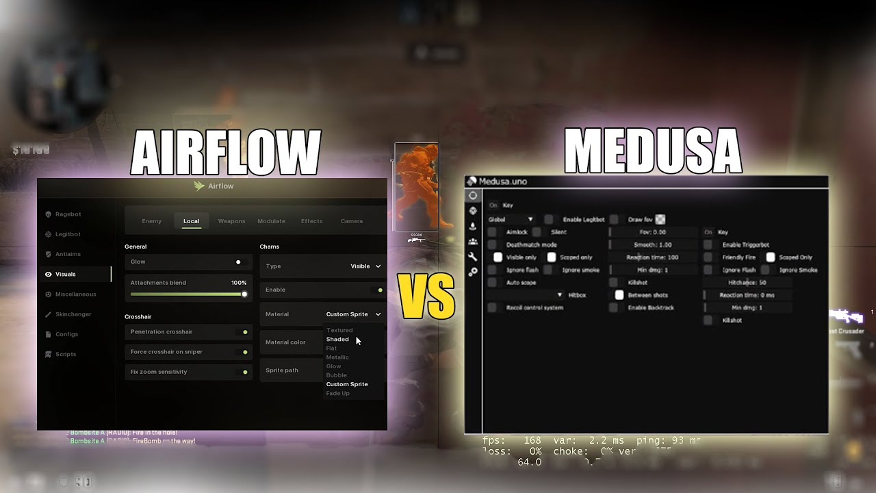 Airflow.pw vs Medusa.uno | ft. Fircs