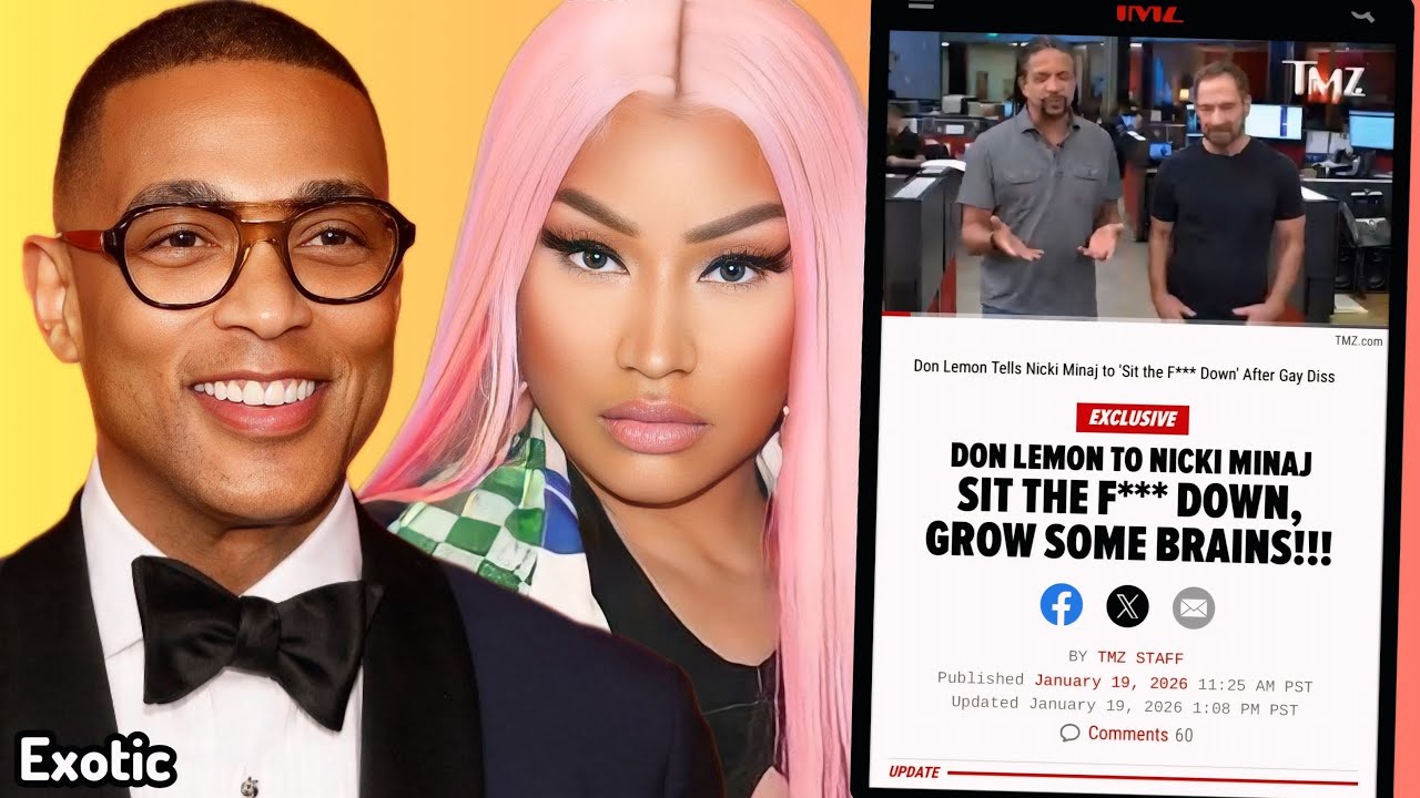 Nicki minaj FINALLY SUING TMZ for defamation ⁉️Don Lemon Wants Nicki Minaj DEPORTED😱