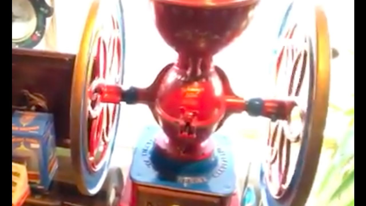 Old Fashioned Grinder! 1873 Enterprise Coffee Mill walk through