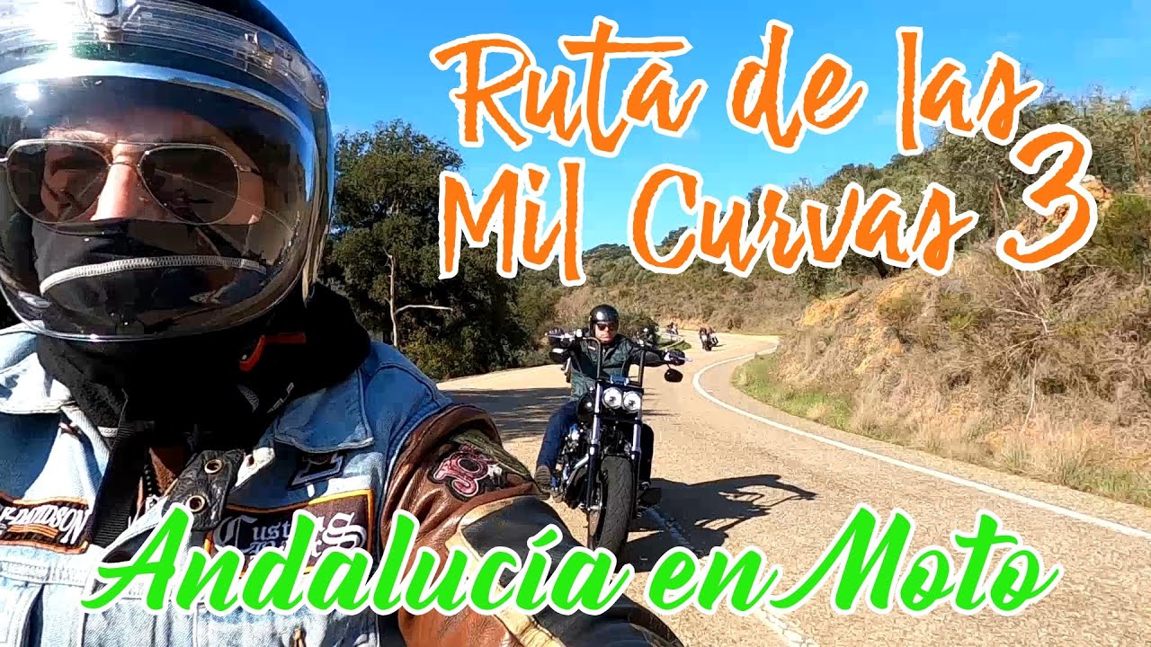 DESCUBRIR ANDALUCÍA EN MOTO: RUTA DE LAS MIL CURVAS (VARIANTE 3) *2ª RUTA CON LOS SCSP DE SEVILLA