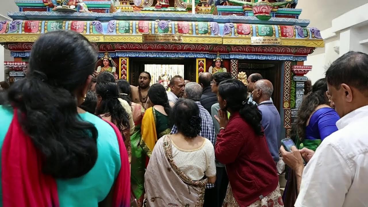 Raja Rajeswary Amman, Stoneleigh, Maha Kumbabisheham, Raja kopura Kumbabisheham  11/04/25 Stream 2