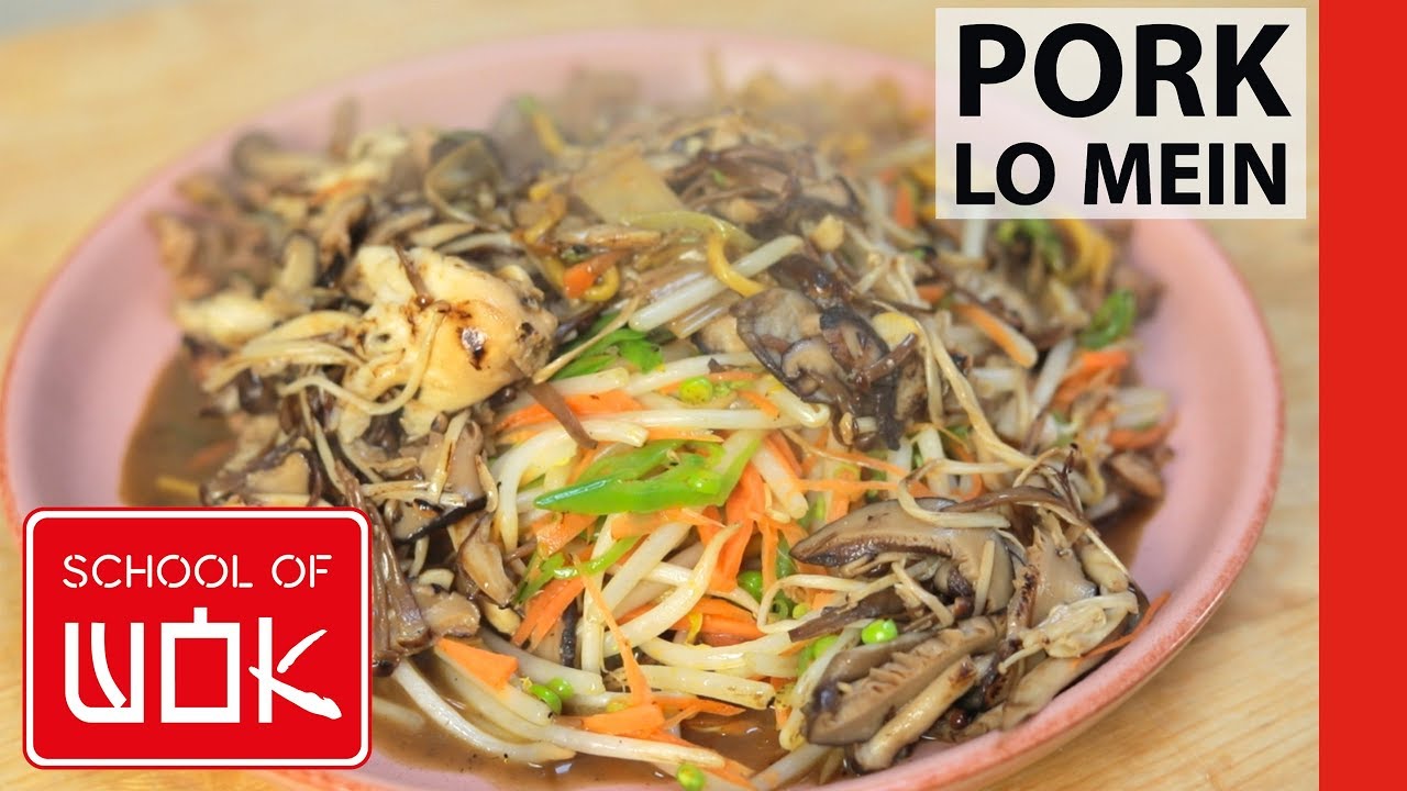 Incredibly Tasty Chinese Pork Lo Mein Recipe