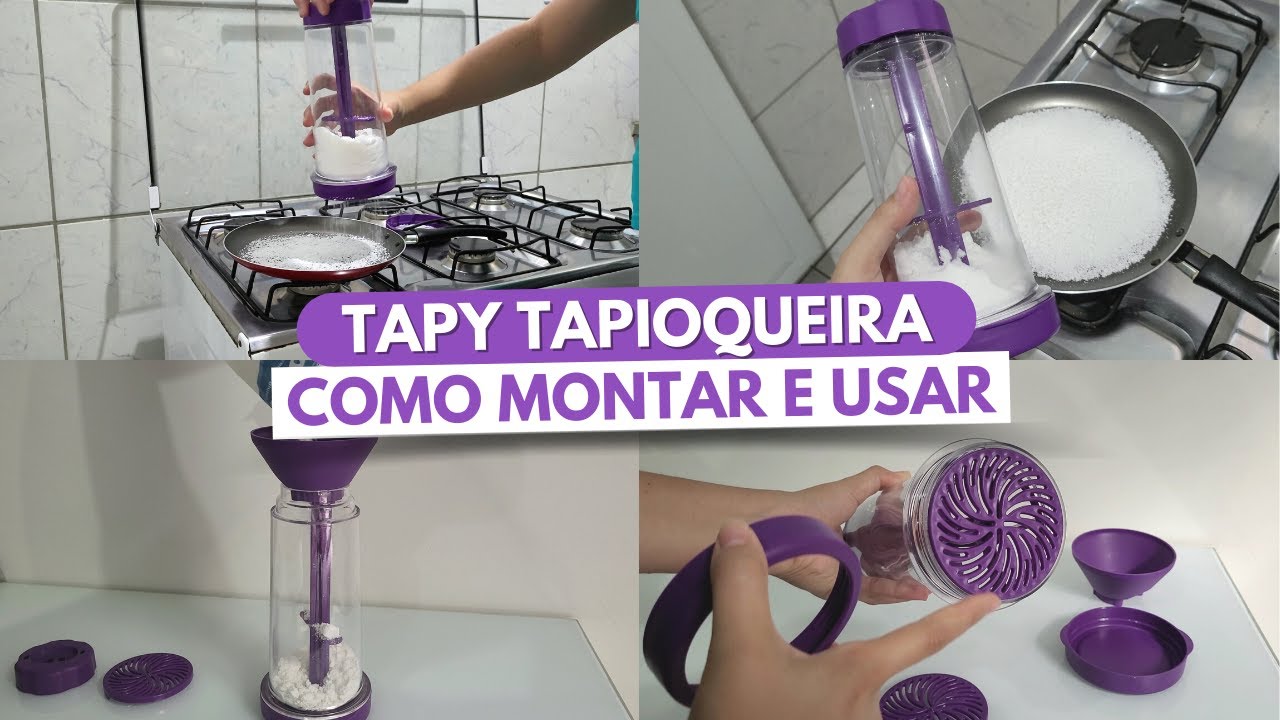 TAPY TAPIOQUEIRA | Unboxing + Como usar a tapioqueira + Onde comprar a Tapy + Vale a pena?
