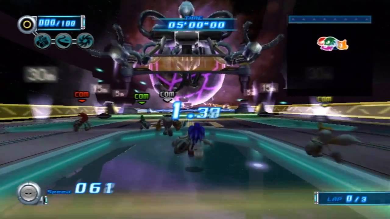 Sonic Riders: Zero Gravity - Playthrough [Part 13 - Story Mode - Babylon: Mobius Strip] [ENG]