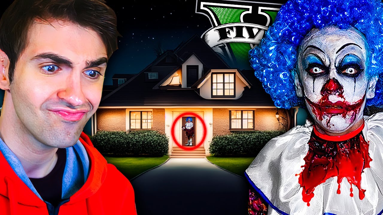 ENCONTRÉ LA CASA DE LULI en GTA 5 !! 😨🤡 (Payasos de la Deep Web)