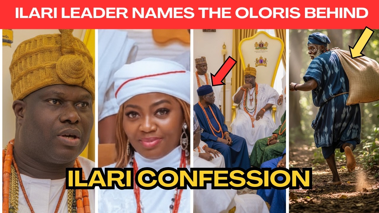 SCANDAL IN THE PALACE ILARI LEADER NAMES THE OLORIS BEHIND THE SECRET BAGS!