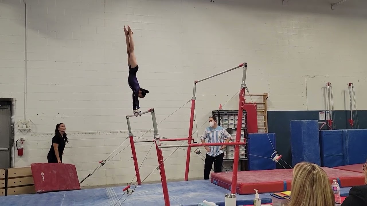 GYMNASTICS BAR ROUTINE LEVEL 6 || WAG || PROVINCIAL FIRST QUALIFIER