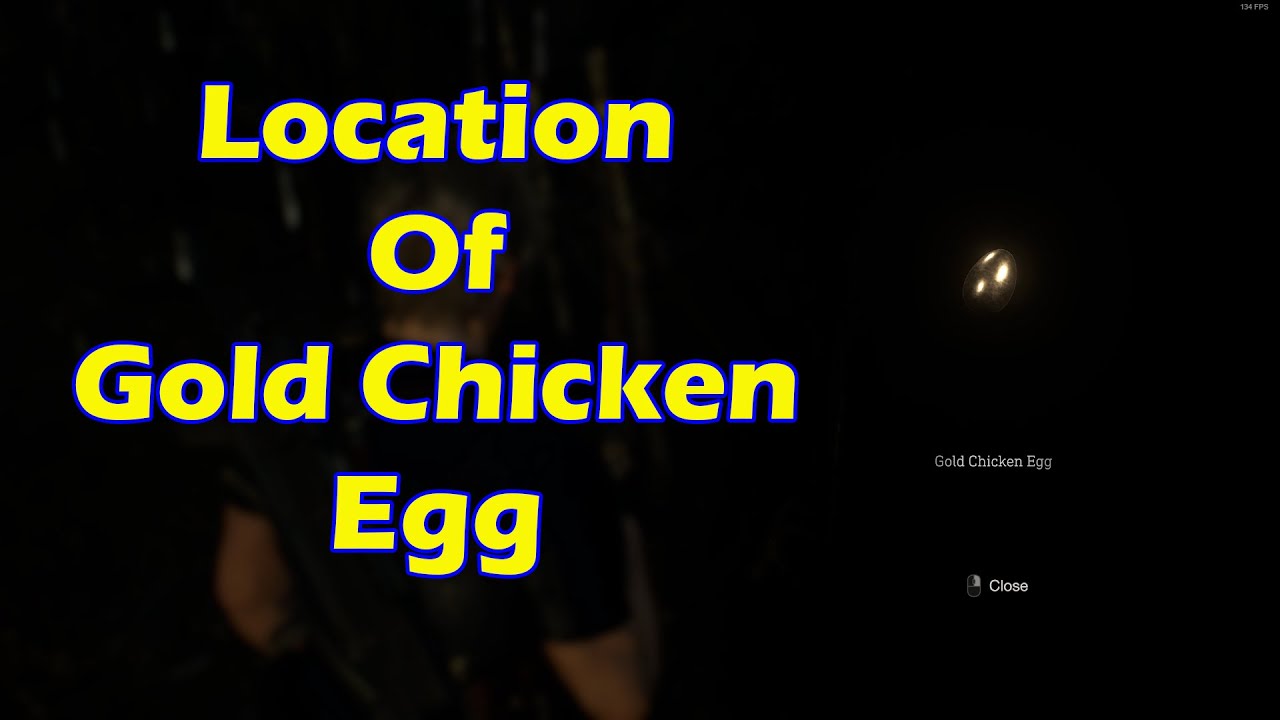 Resident Evil 4 Remake : Where to Find Golden Chicken Egg || Walkthrough