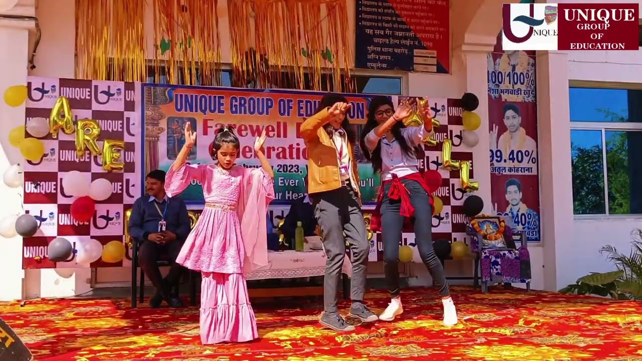 UNIQUE GROUP OF EDUCATION BEHROR, FAIRWELL PARTY CELEBRATION