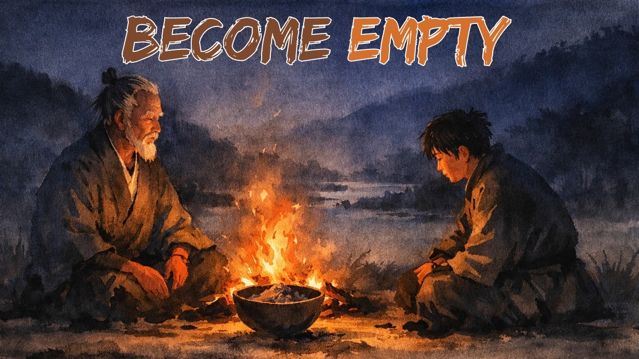 Empty Yourself, And Life Will Fill You — Lao Tzu
