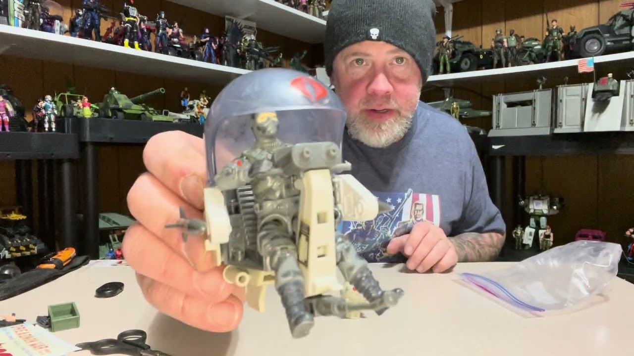 Gi Joe 85 cobra flight pod (Trouble Bubble)