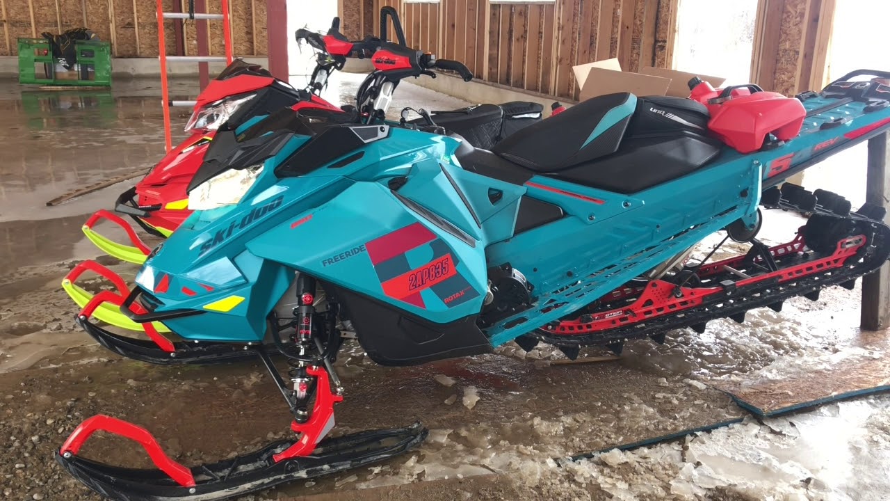Ski-Doo 850 Etec - Stock Can vs GGB Quiet Can