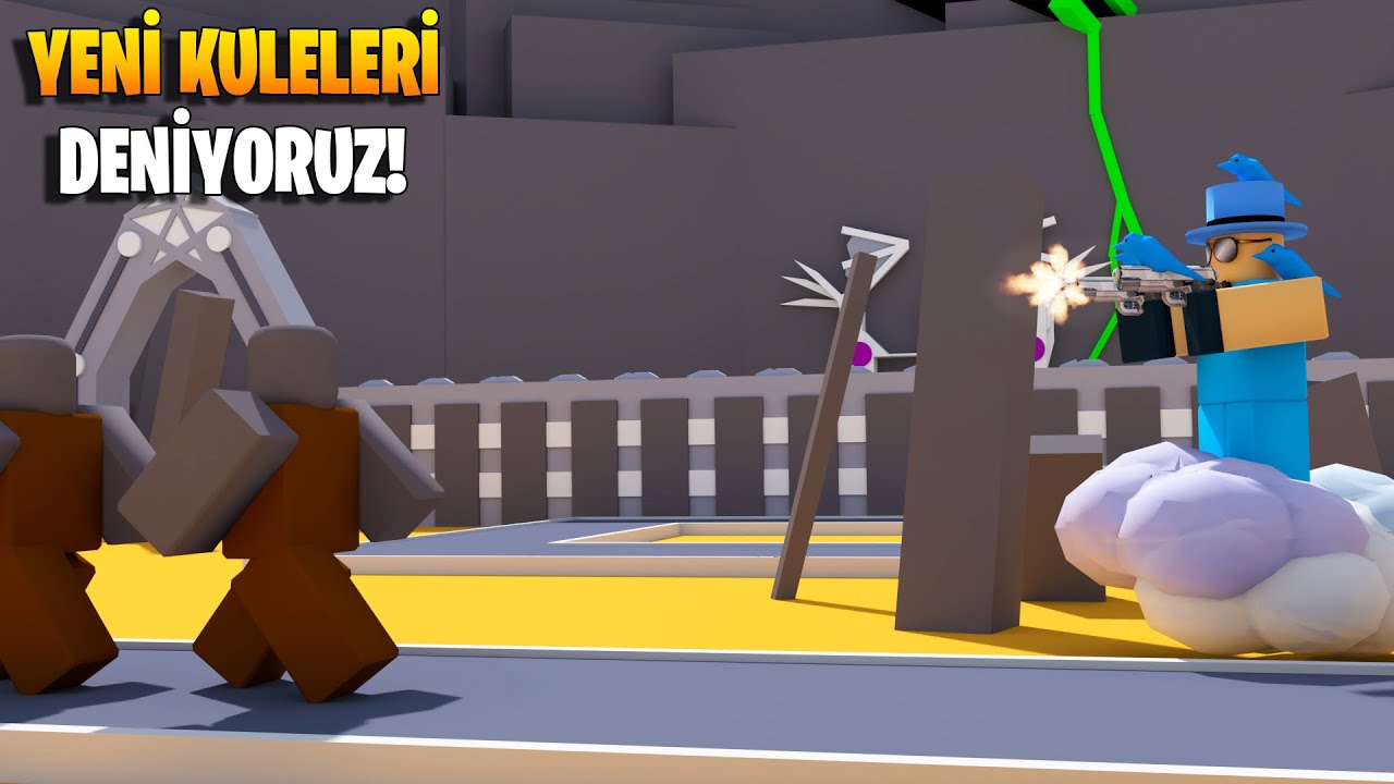 ⚔️ En Yeni Kuleleri Deniyoruz! 🛡️ | Tower Battles | Roblox Türkçe