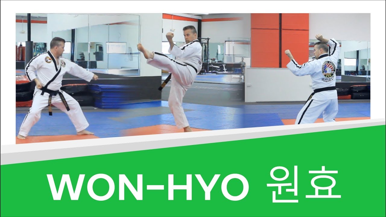 Won-Hyo 원효 | Green Belt Taekwondo America Form