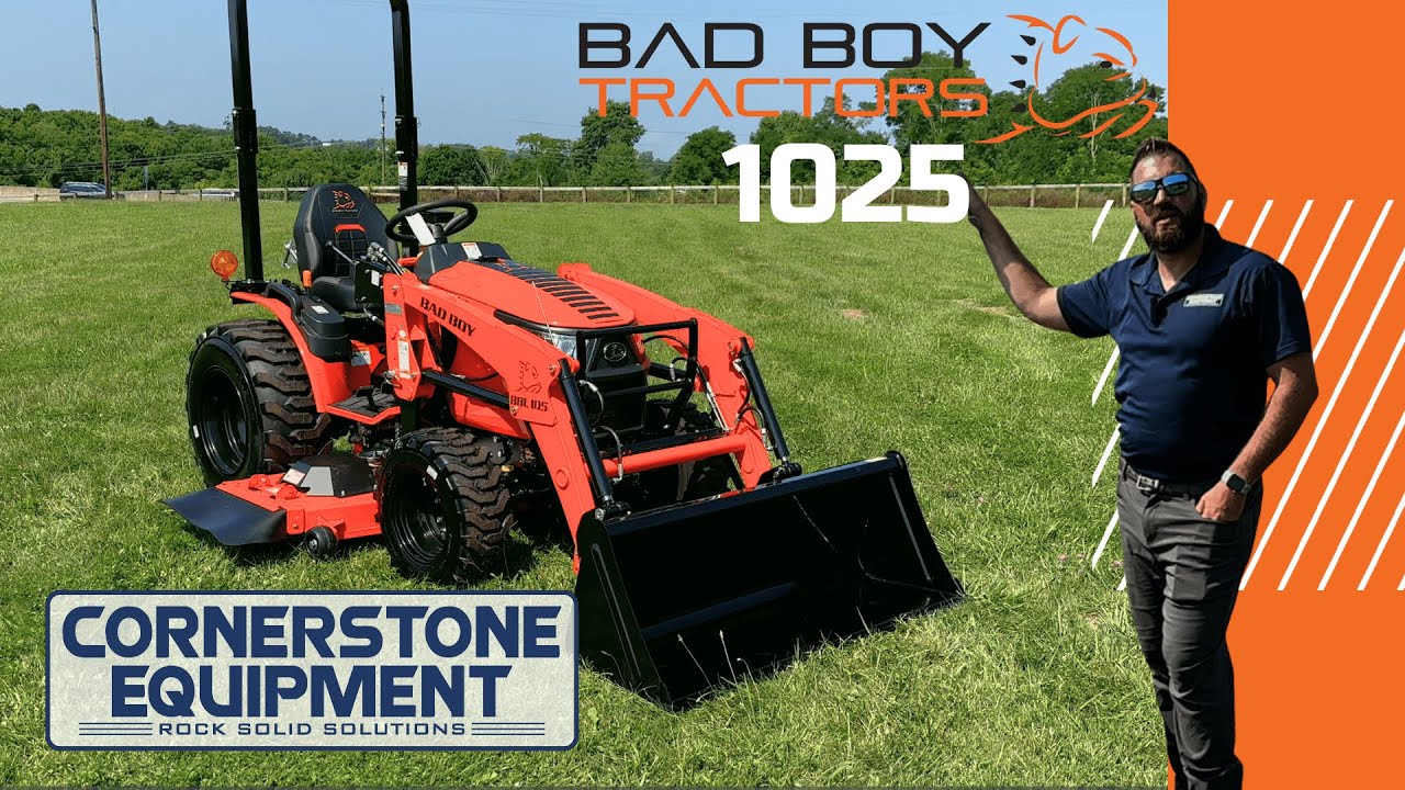 Bad Boy 1025 Tractor w/ Loader and 60
