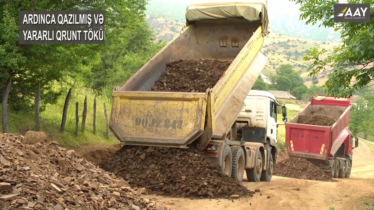 Lerik-Şinəband-Orand-Nuravud-Zərdəbərə avtomobil yolu yenidən qurulur