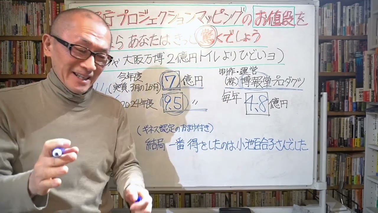 【7億円】都庁のプロジェクションマッピングの費用