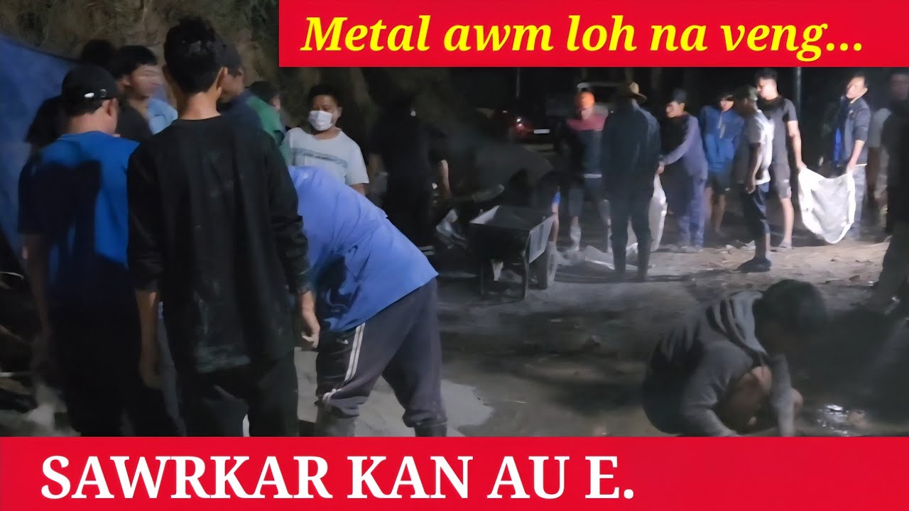 Aizawl chhung Metal awm miah lohna veng, Falkland East. Sawrkar kan au e. 