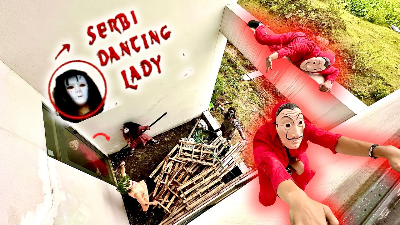 Parkour vs MONEY HEIST ESCAPING SERBIAN DANCING LADY 8.0 | Epic Parkour POV HORROR Movie Chase