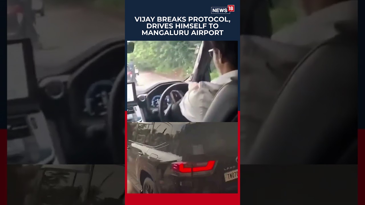 Tamil Nadu CM Vijay Drives Himself 125 km After Temple Visit, Surprises All | India News | N18S