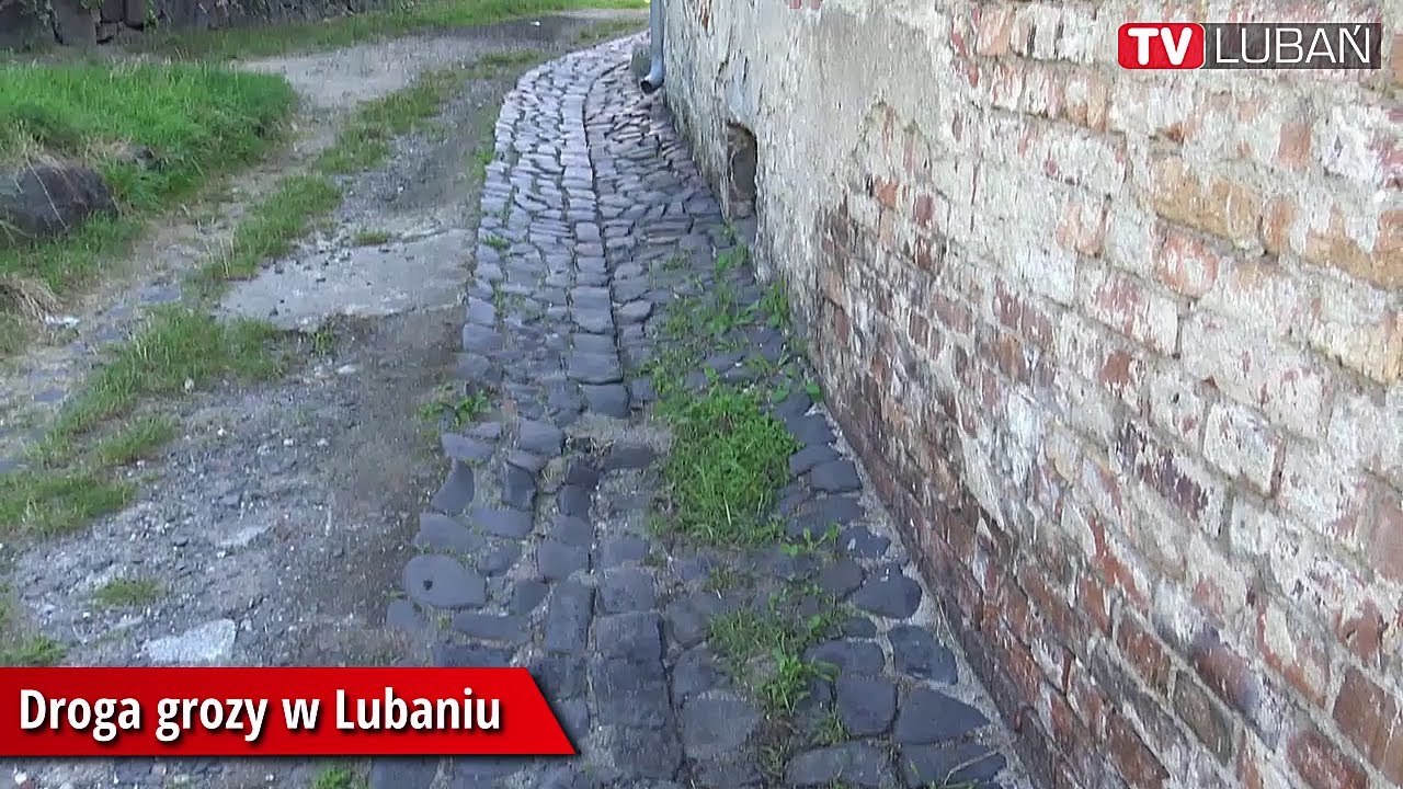 Droga grozy w Lubaniu