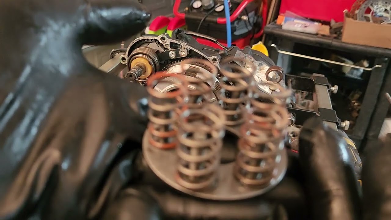 1984 - 1985 Kawasaki KX80 Full Clutch Side Removal - Part 1 of 3 Removing Crankshaft from Crankcase