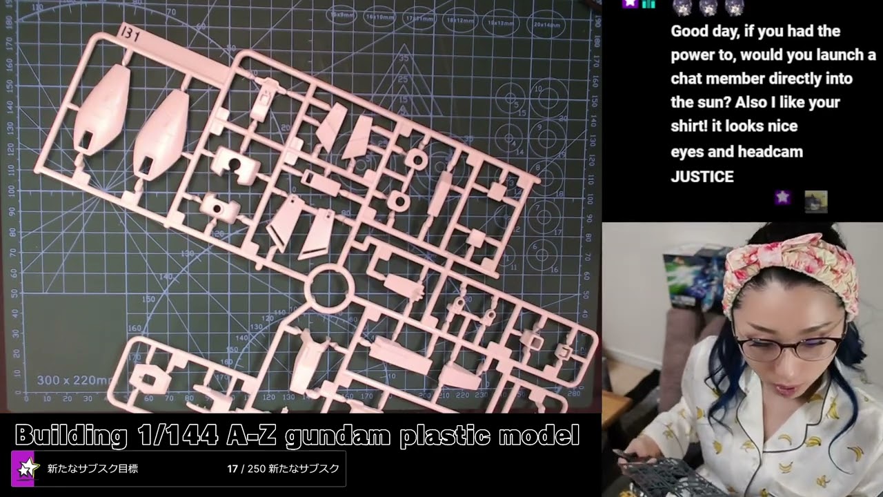 【Kson】【Vods】20220508 HG A Z GUNDAM building
