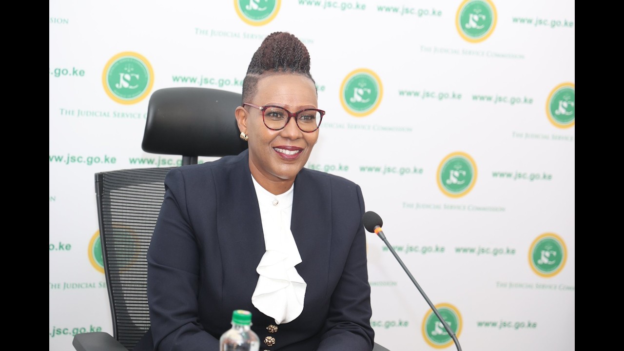 Hon. Angela Njeri Thuku interview for the position of Judge of the High Court.