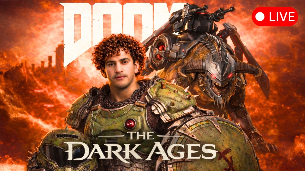 🔴BONE CRUSHING ACTION 💀| DOOM THE DARK AGES LIVE on PS5 PRO | TOTAL MASSACRE🔥 | Pt.3