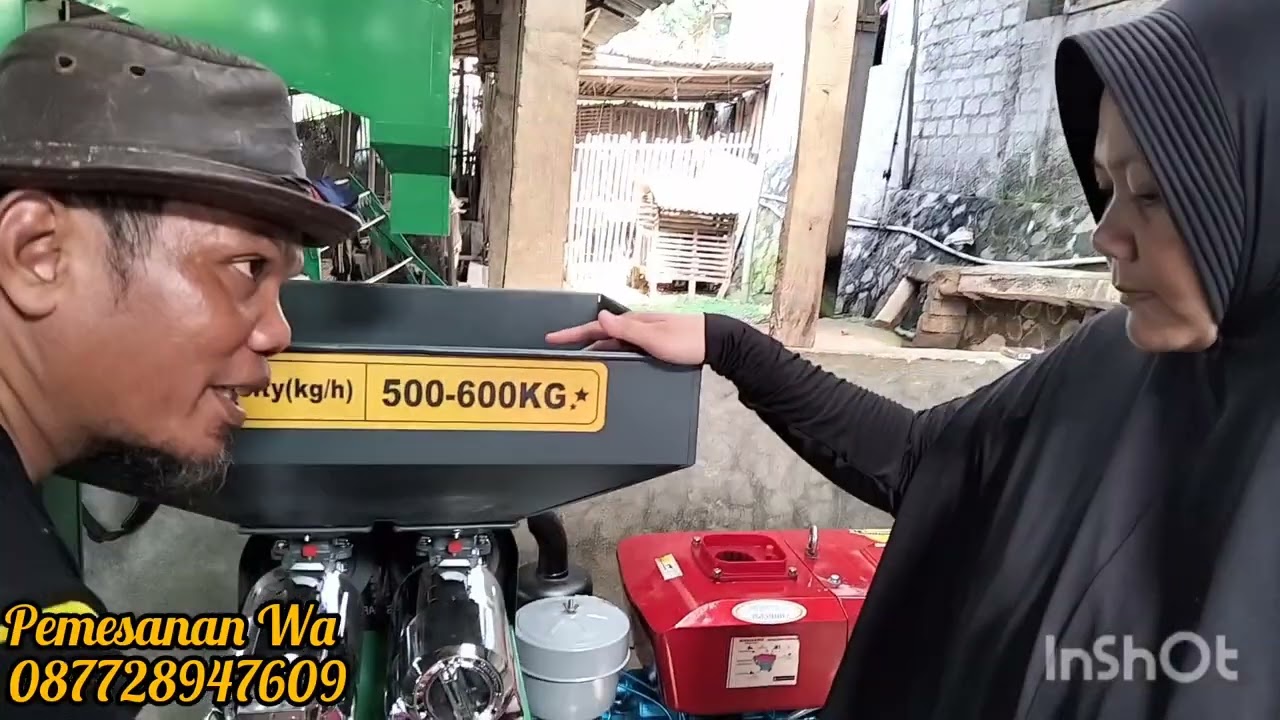 Tutorial Cara Operasional Giling Padi KD 650 PRO D Di Desa Cimangkok Kec Sukalarang Kab Sukabumi.