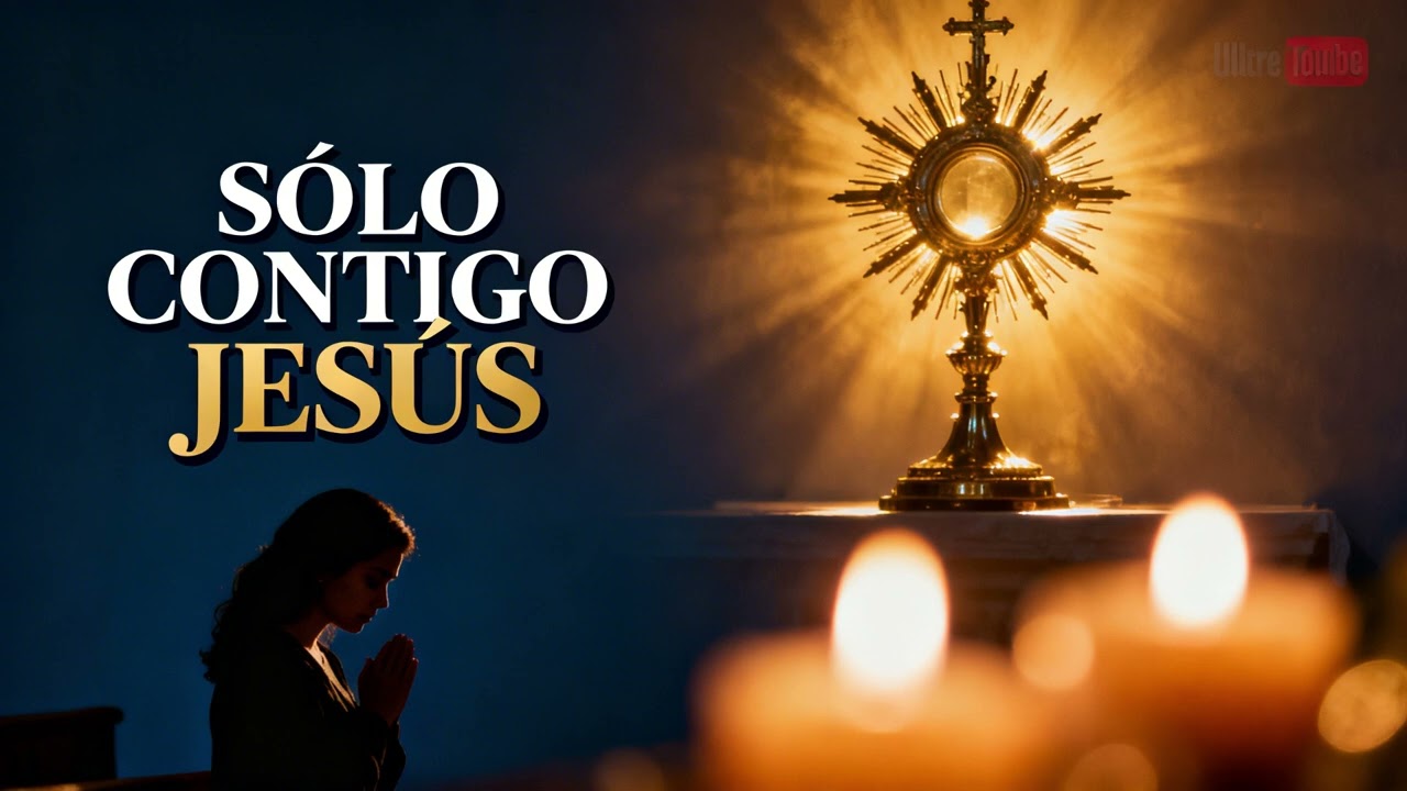 SÓLO CONTIGO, JESÚS 🙏 | Alabanza Lenta y Oración Profunda