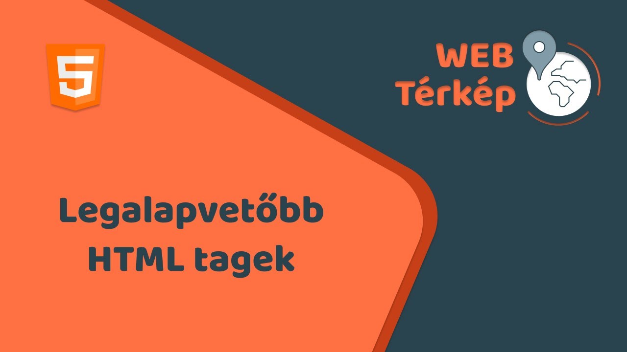 HTML alapjai. Webfejlesztés kezdőknek
