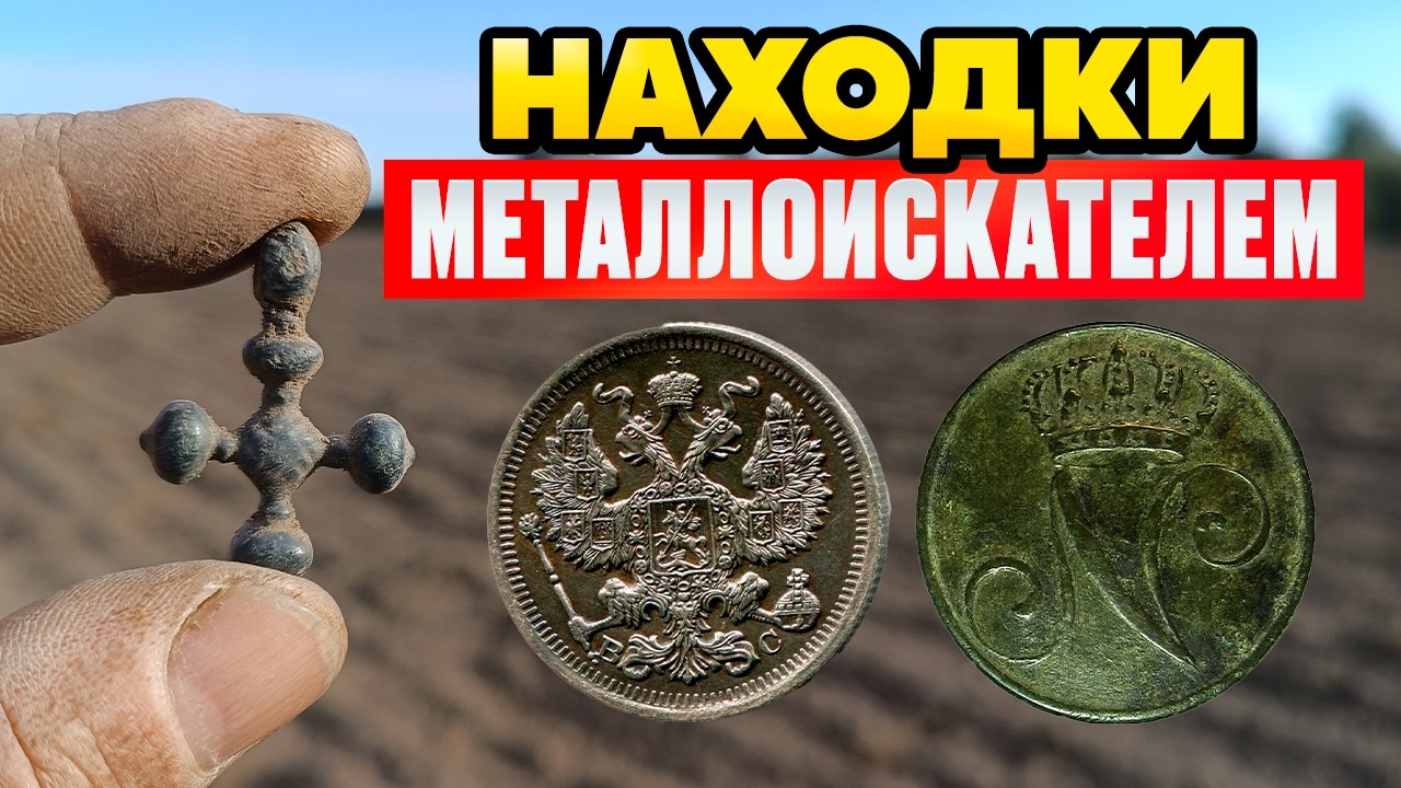 Что я нашёл копая на поселухе? Поиск монет и артефактов