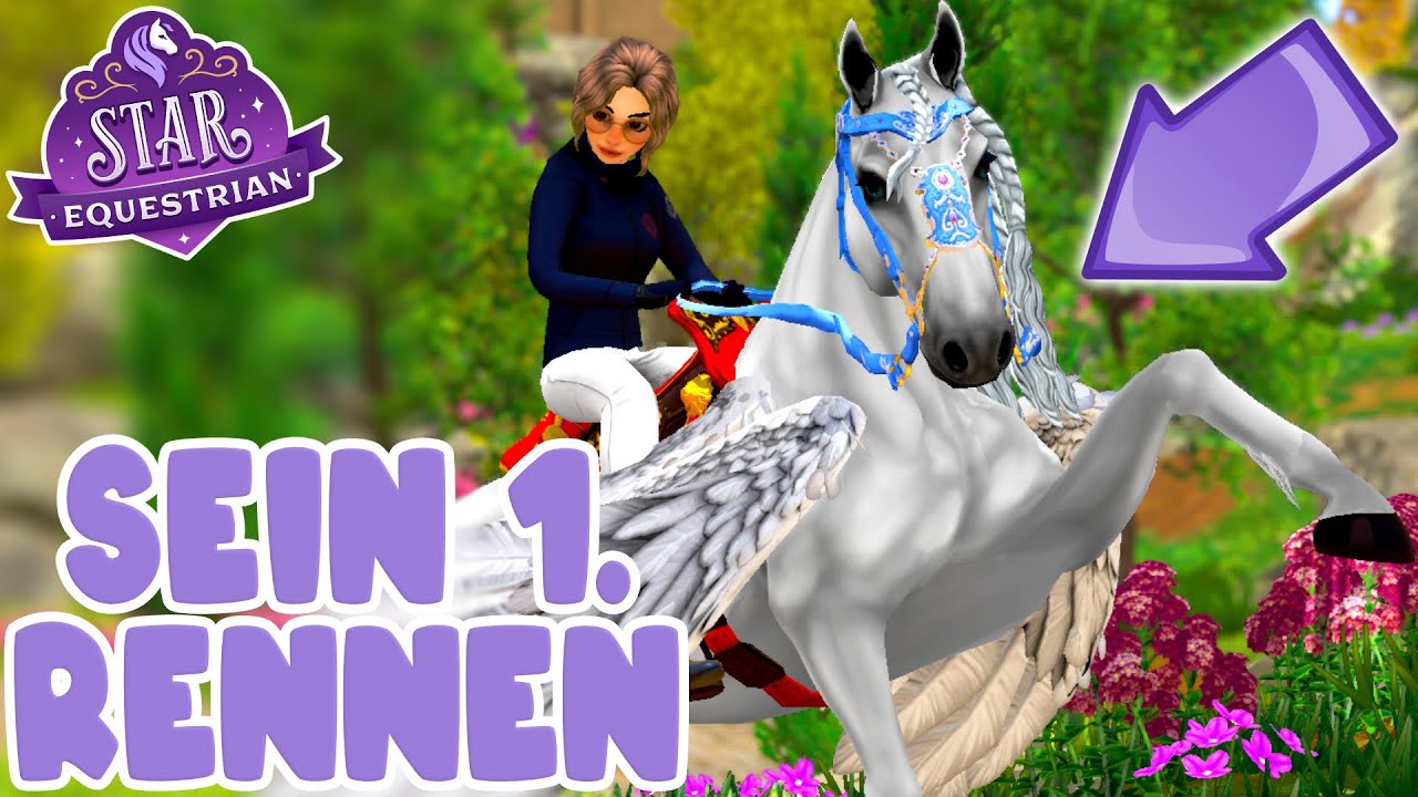 Draco im ersten Rennen 🦄 Star Equestrian PC