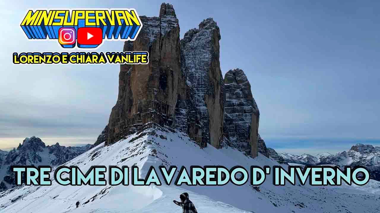 Dolomiti, Tre cime di Lavaredo d'inverno